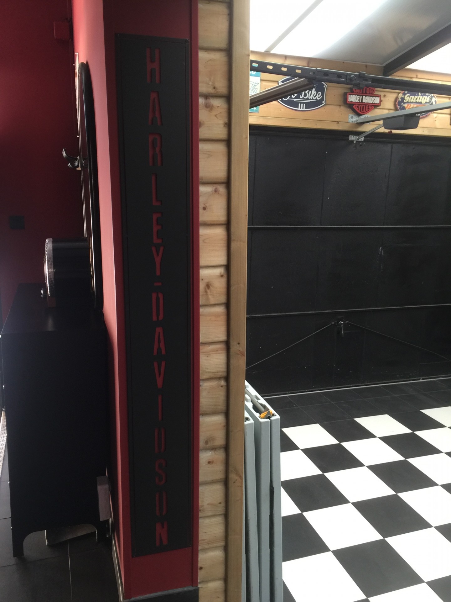enseigne harley davidson 