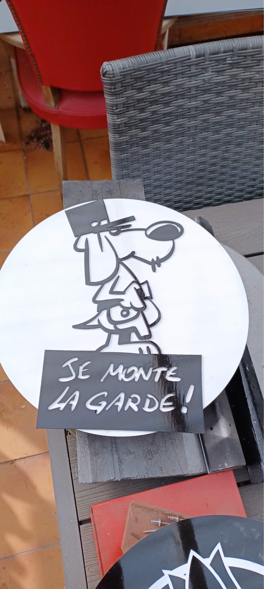 je monte la garde